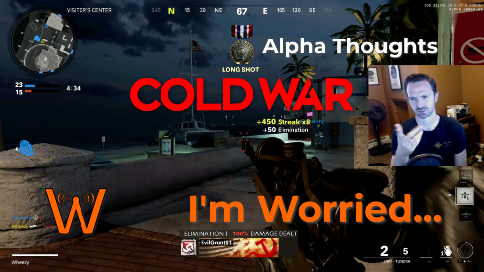 call of duty cold war alpha dates