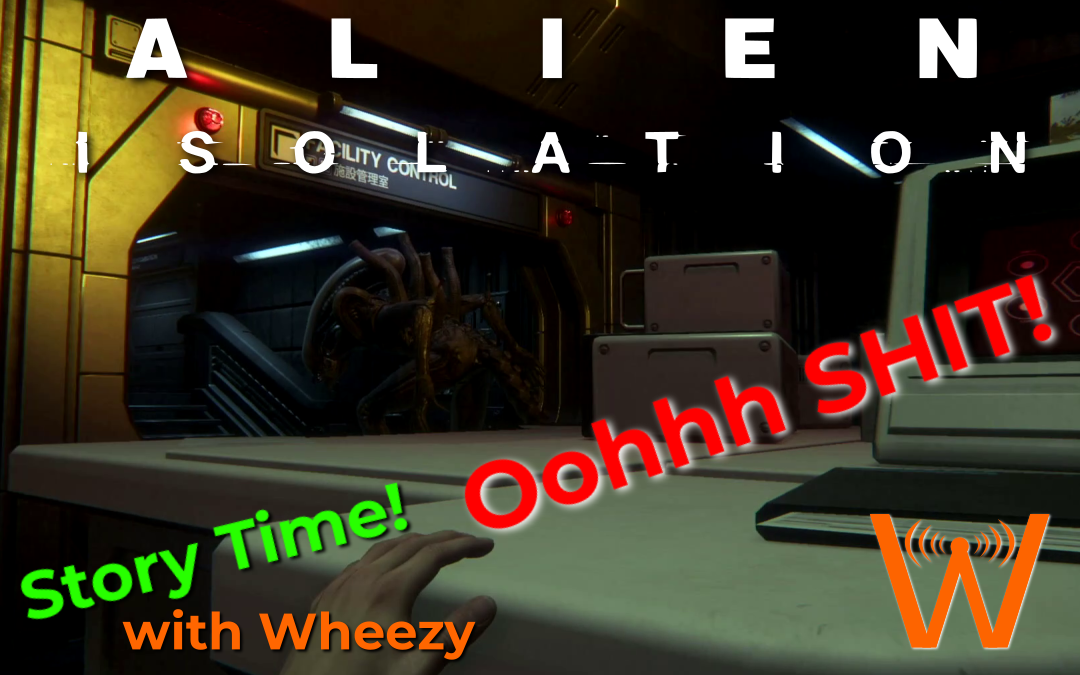 There’s an ALIEN here!!! (Alien: Isolation – Story Time! – Episode 4)