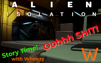 There’s an ALIEN here!!! (Alien: Isolation – Story Time! – Episode 4)