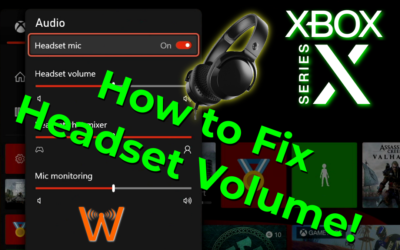How to Fix Low Volume on Headset! (Xbox Series X)