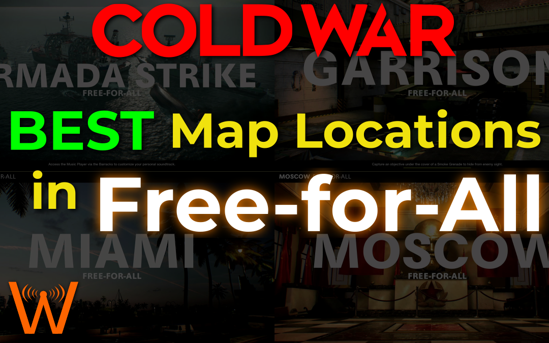 BEST Defensible Areas in Free-for-All! (Call of Duty: Cold War)