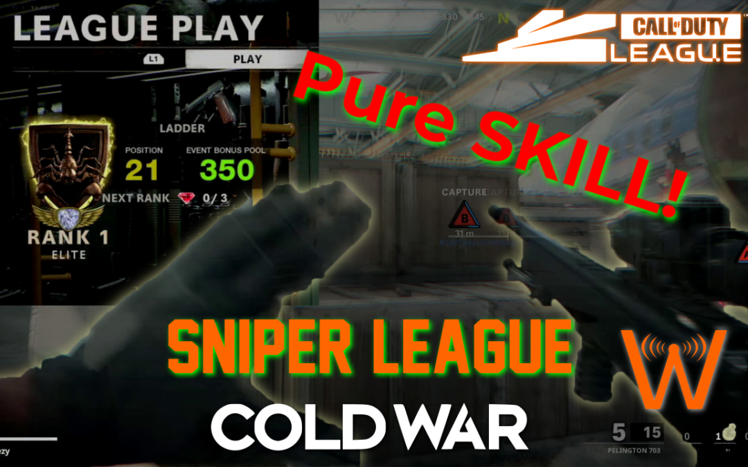 Playing Control, Finally! (Call of Duty: Cold War – CDL Sniper League!)