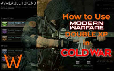 DOUBLE XP in Cold War from Modern Warfare Tokens! (Call of Duty: Cold War)