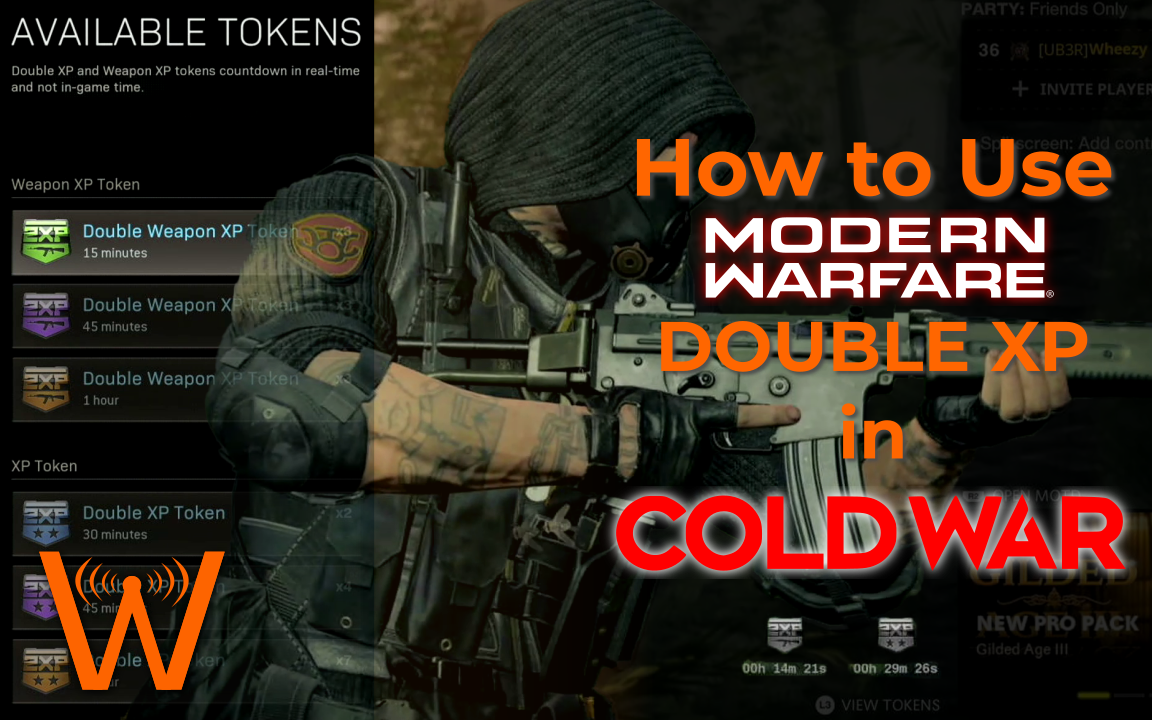 DOUBLE XP in Cold War from Modern Warfare Tokens! (Call of Duty Cold