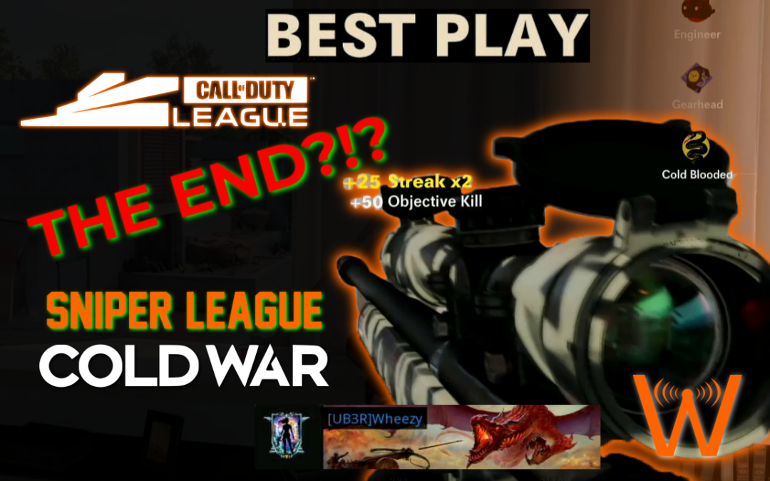 FINAL Sniper League?!? I’m not sure I can go on… (Call of Duty: Cold War – CDL Sniper League!)