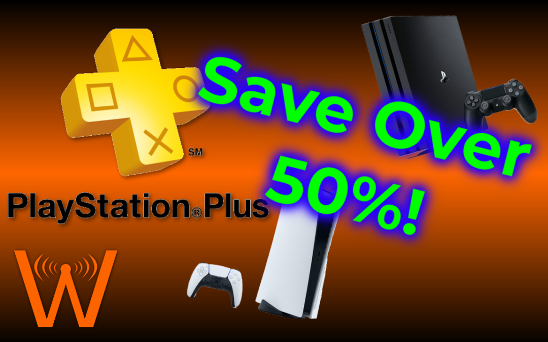 Save OVER 50% on PlayStation Plus! (Digital Code, 100% Legit)