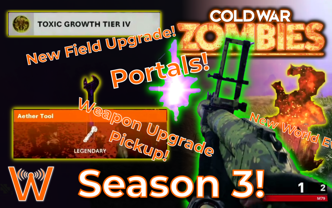 Toxic Growth is AWESOME! and Zombies is BROKEN! (Call of Duty: Cold War Zombies – Season 3)