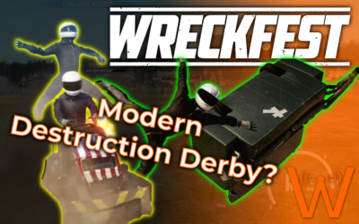 I Crashed a COUCH and a LAWNMOWER! (Wreckfest)