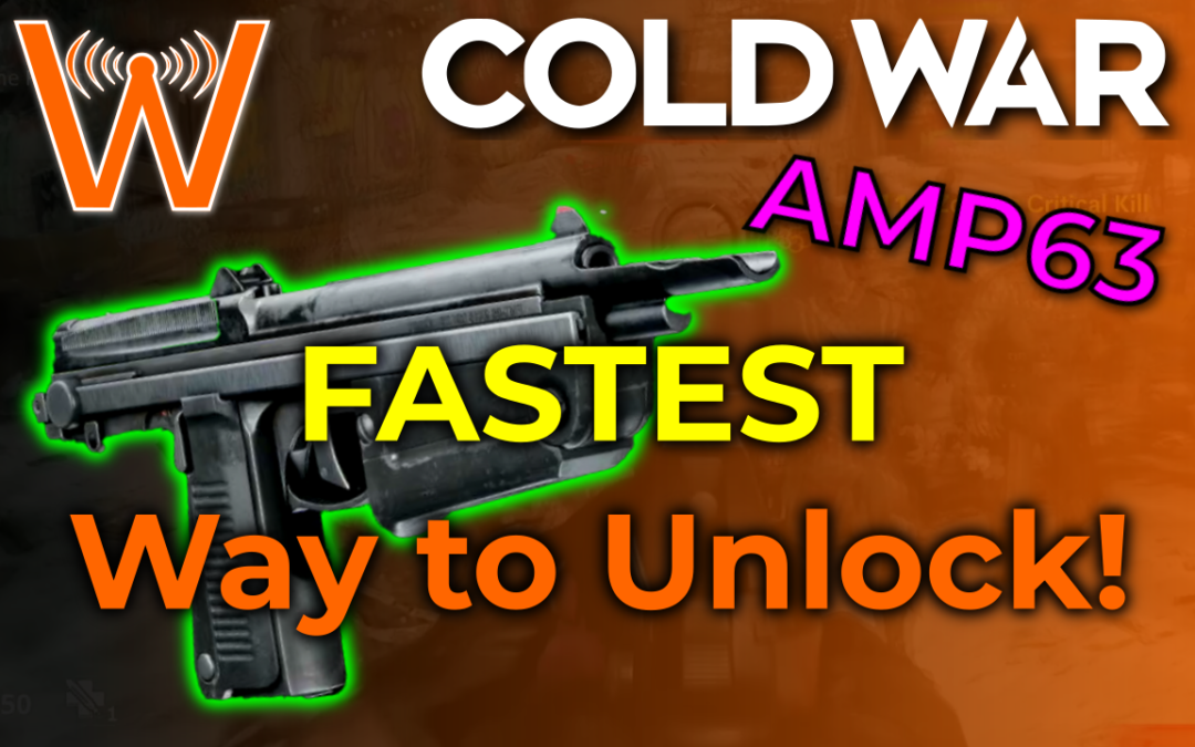 How to Unlock AMP63 Pistol FAST! (Call of Duty: Cold War)