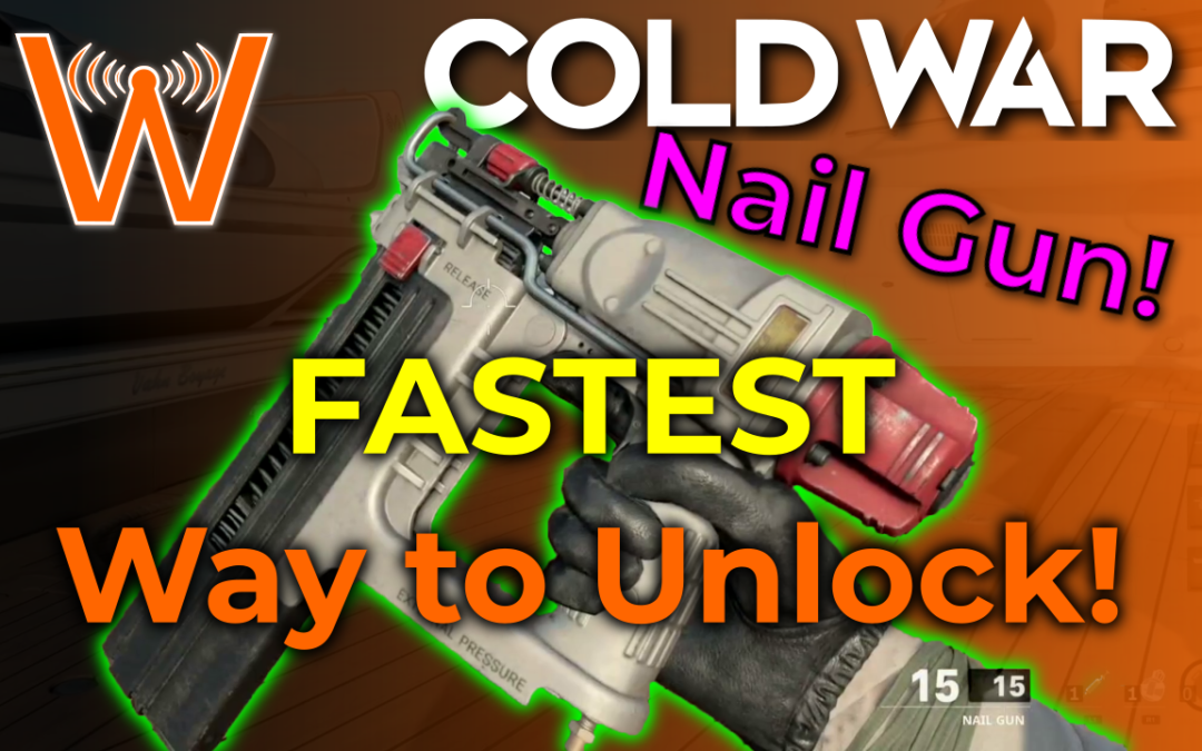 How to Unlock the Nail Gun FAST in Cold War Season 4! (Call of Duty: Cold War)