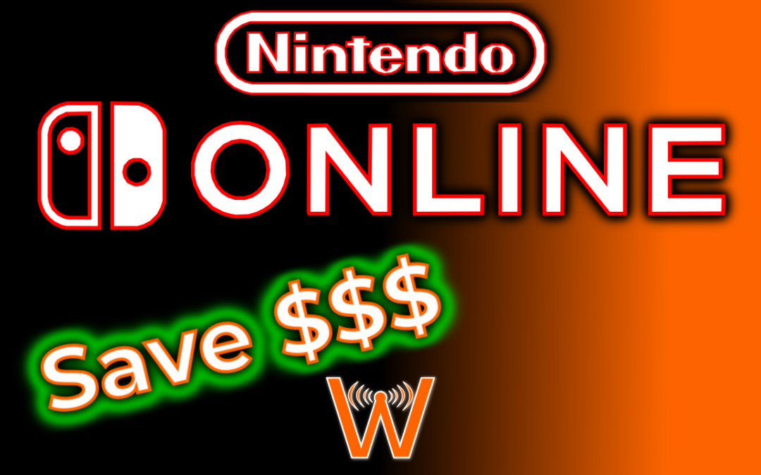 SAVE MONEY on Nintendo Switch Online Subscriptions!