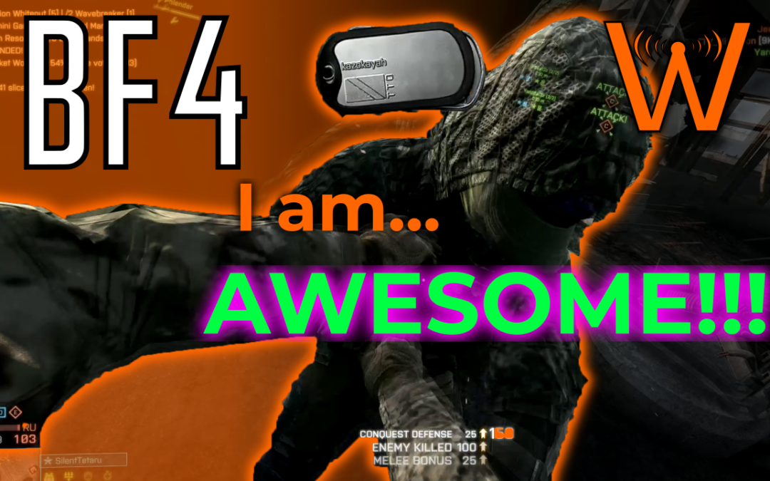 Reverse Knife?!? I’m SO GOOD! (Battlefield 4)