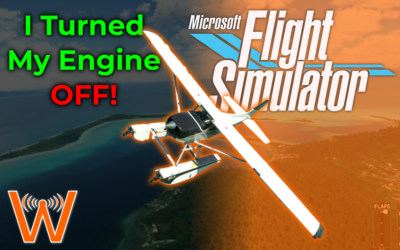 Can I Land WITHOUT an Engine? (Microsoft Flight Simulator)
