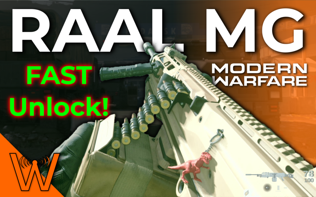 How to Unlock the RAAL MG fast! (Call of Duty: Modern Warfare)