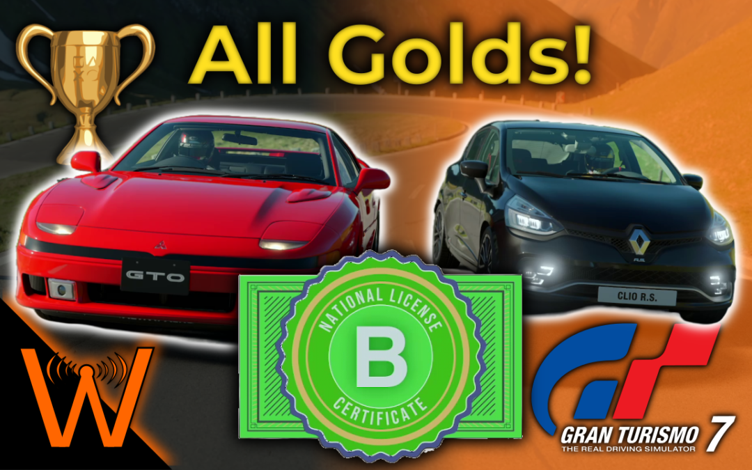 How to Get ALL Gold in National B License! (Gran Turismo 7 Tutorial)