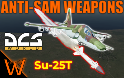 SEAD Practice – Blowing up SAMs! ๐ฌ๐ฅ (Su-25T – DCS World)