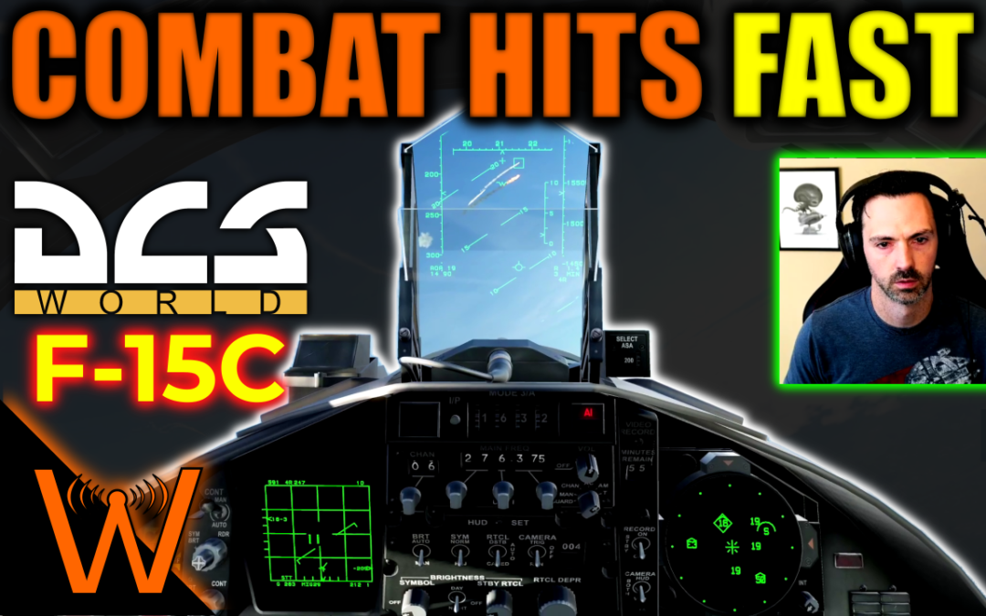 Air Combat Goes 0-60 REAL FAST! (F-15C – DCS World)