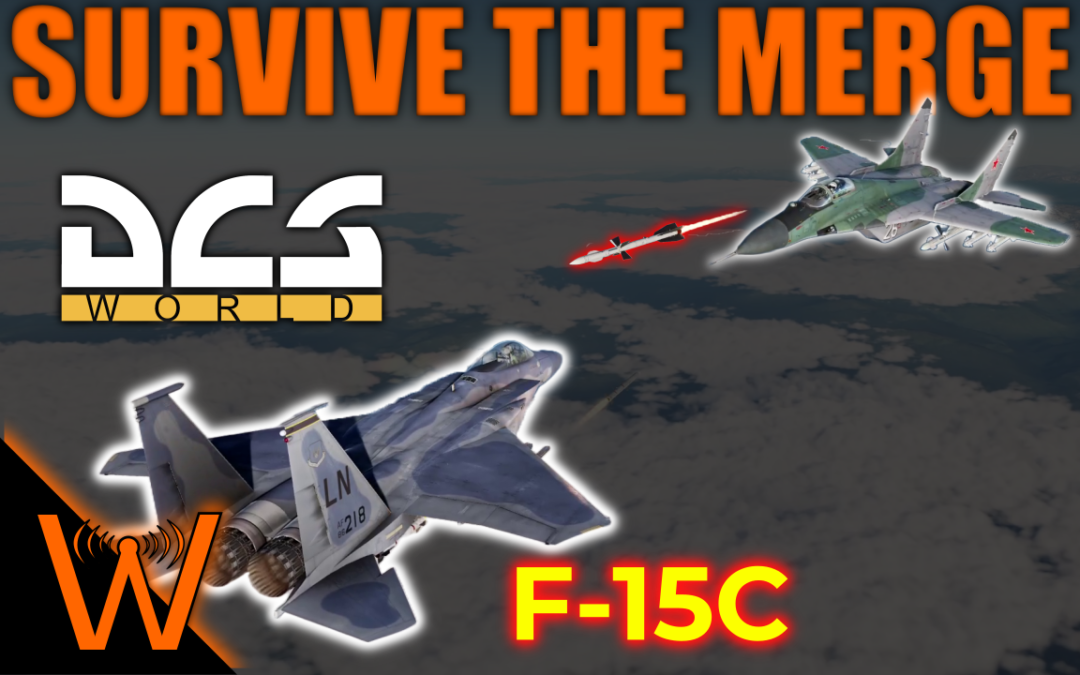 From BVR to the Merge 💥🛬 I didn’t DIE! (F-15C – DCS World)