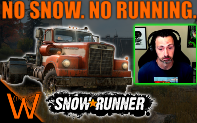 I Found a Game MORE Boring than Lawn Mowing Simulator… 🤣 (Snow Runner)