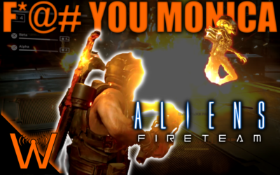 Big Angry Lady Alien! Kill It With FIRE! 🔥🔥🔥 (Aliens Fireteam Elite Gameplay)