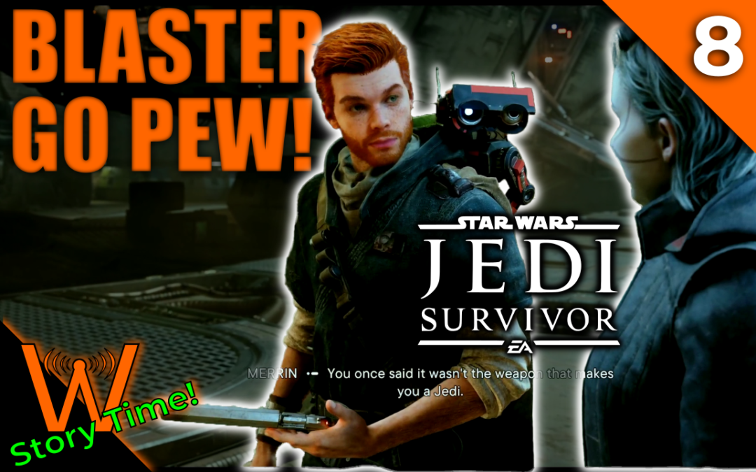 An Inelegant Weapon… with a TINY BATTERY 🤣 (Jedi: Survivor – Story Time! – Episode 8)