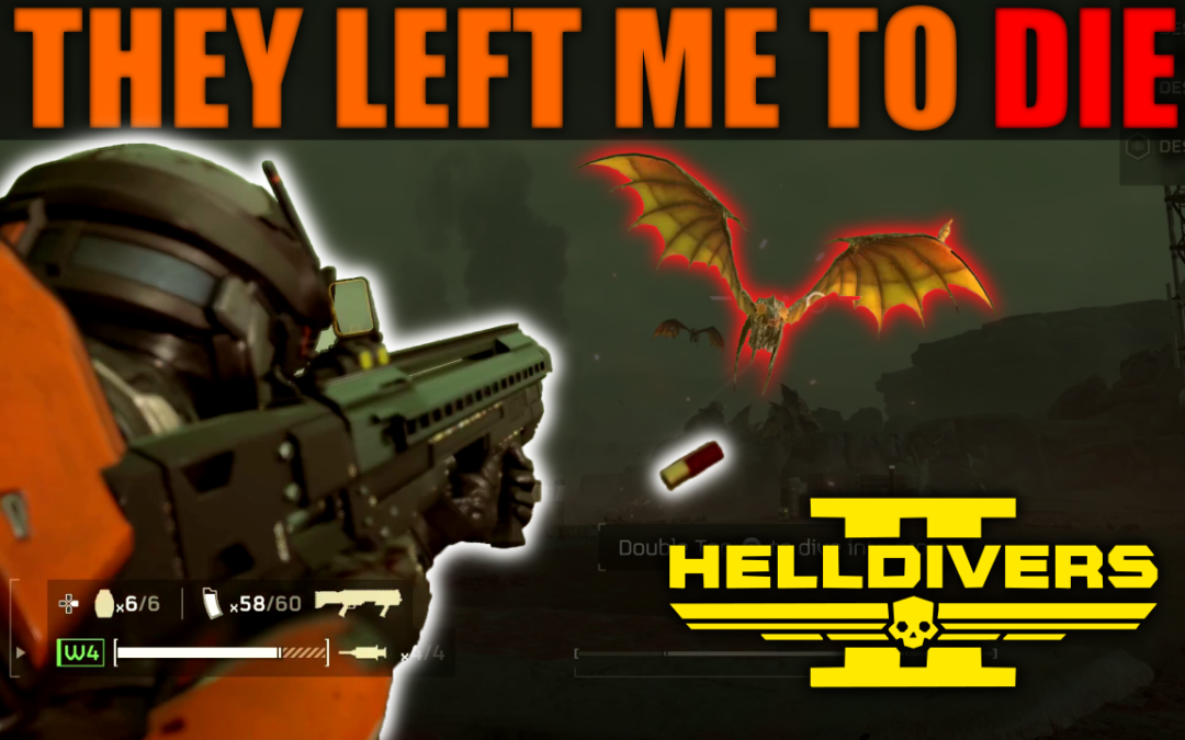 My Teammates Ditched Me on SUICIDE Difficulty 🤬 (Helldivers II)